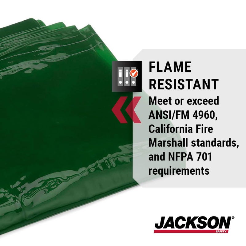 Jackson Safety Welding Curtain - Transparent Welding Screen - Multiple Colors & Sizes - Image 5